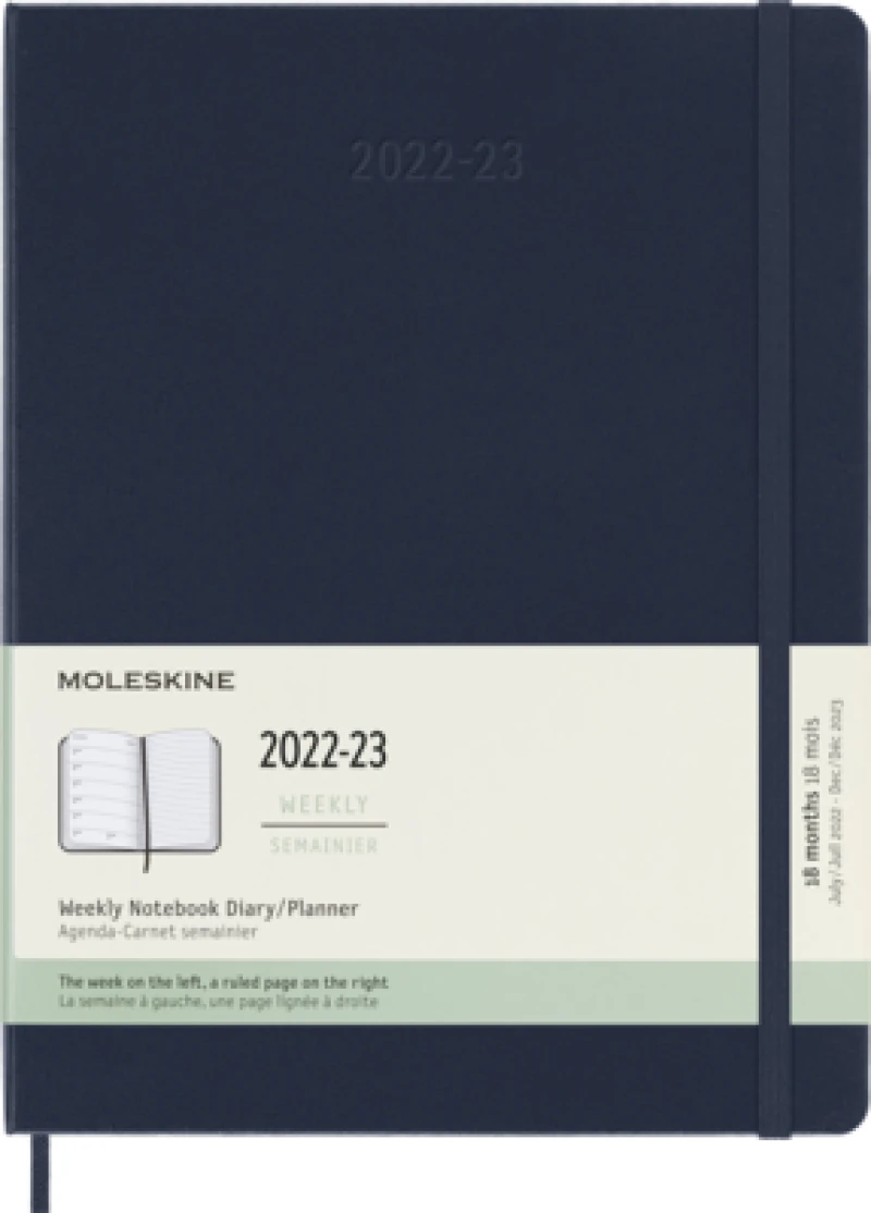 MOLESKINE 2023 18MONTH WEEKLY EXTRA LARG