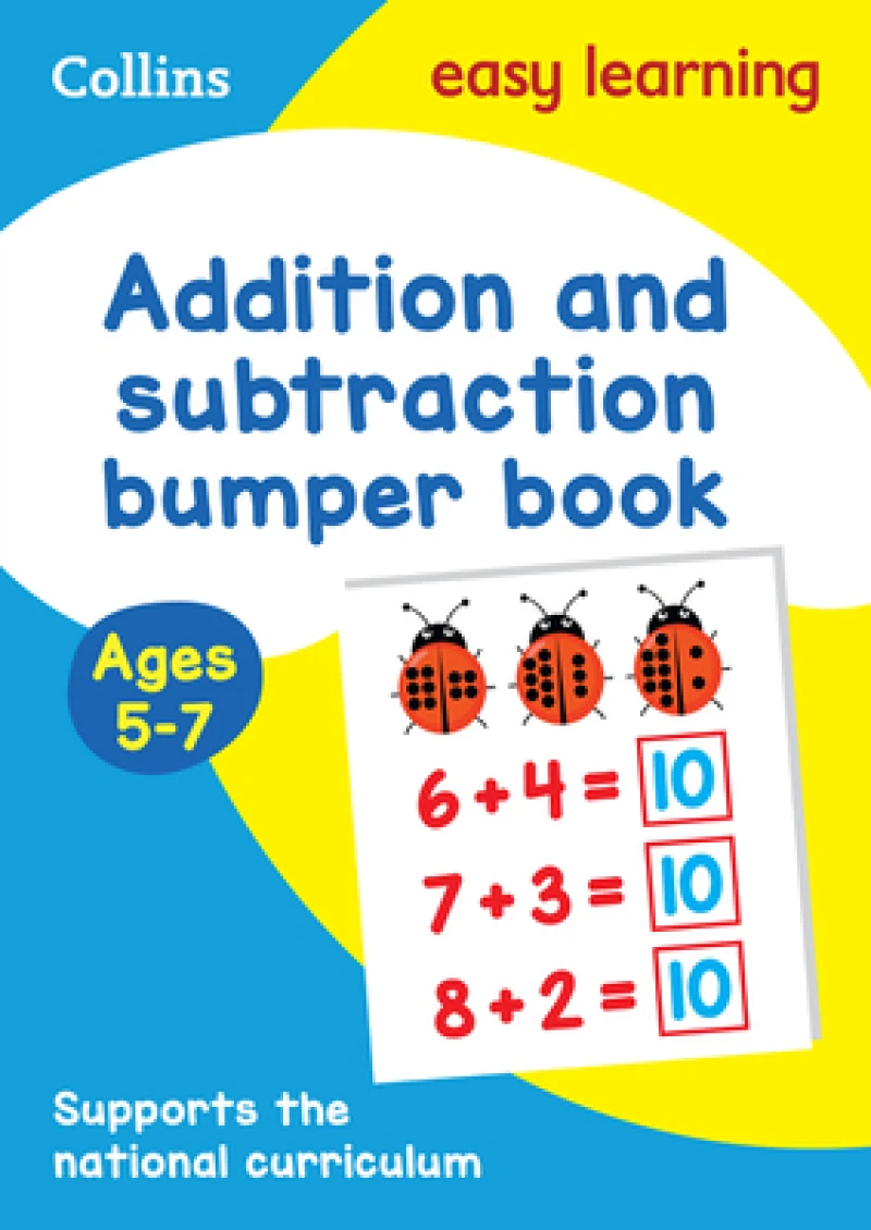 Addition and Subtraction Bumper Book Ages 5-7
