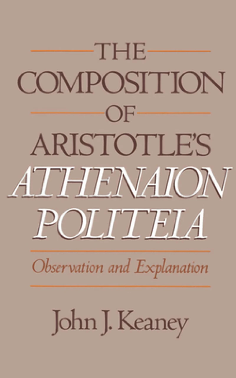 The Composition of Aristotle's Athenaion Politeia