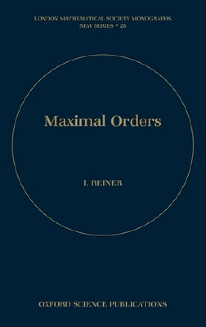 Maximal Orders