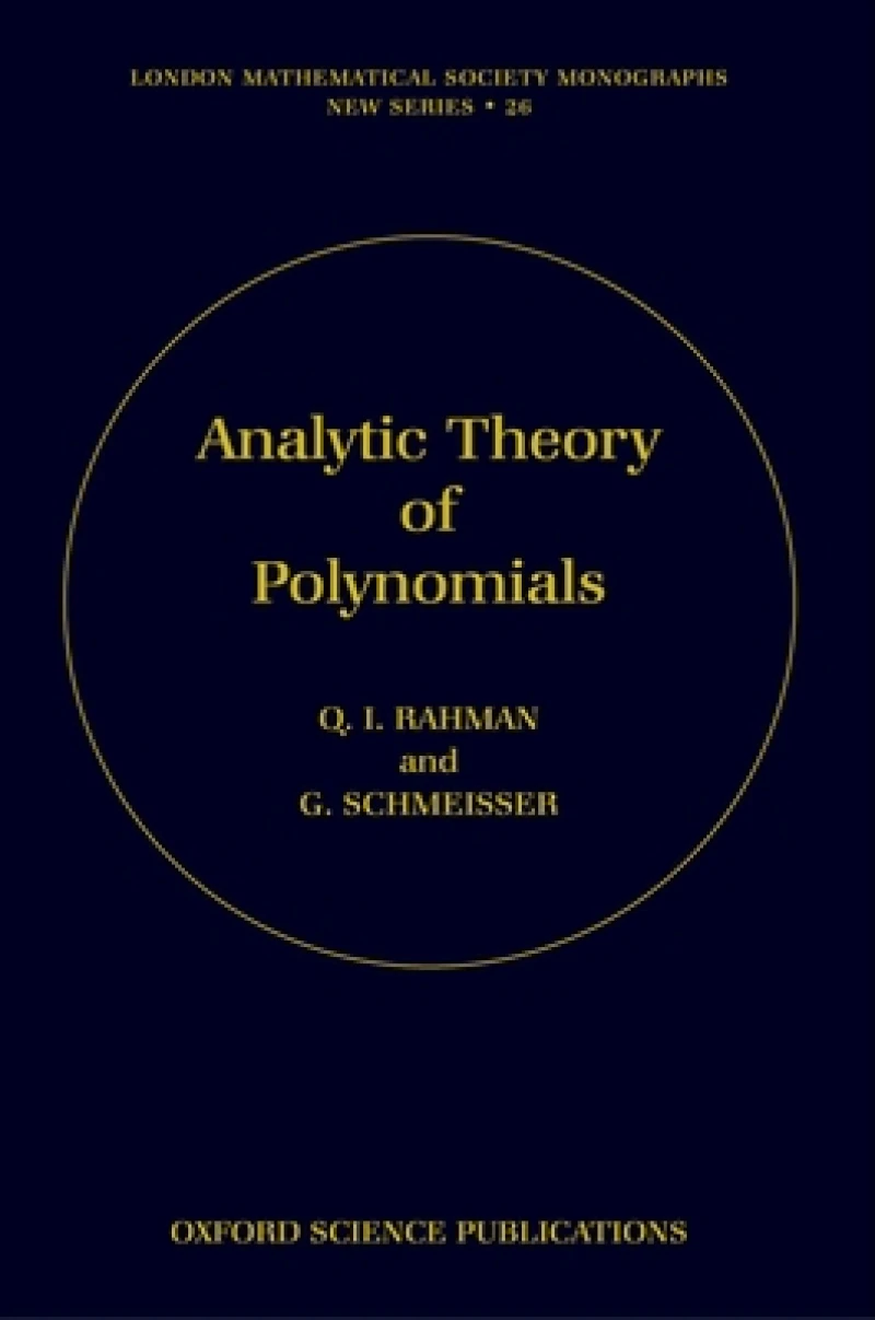 Analytic Theory of Polynomials
