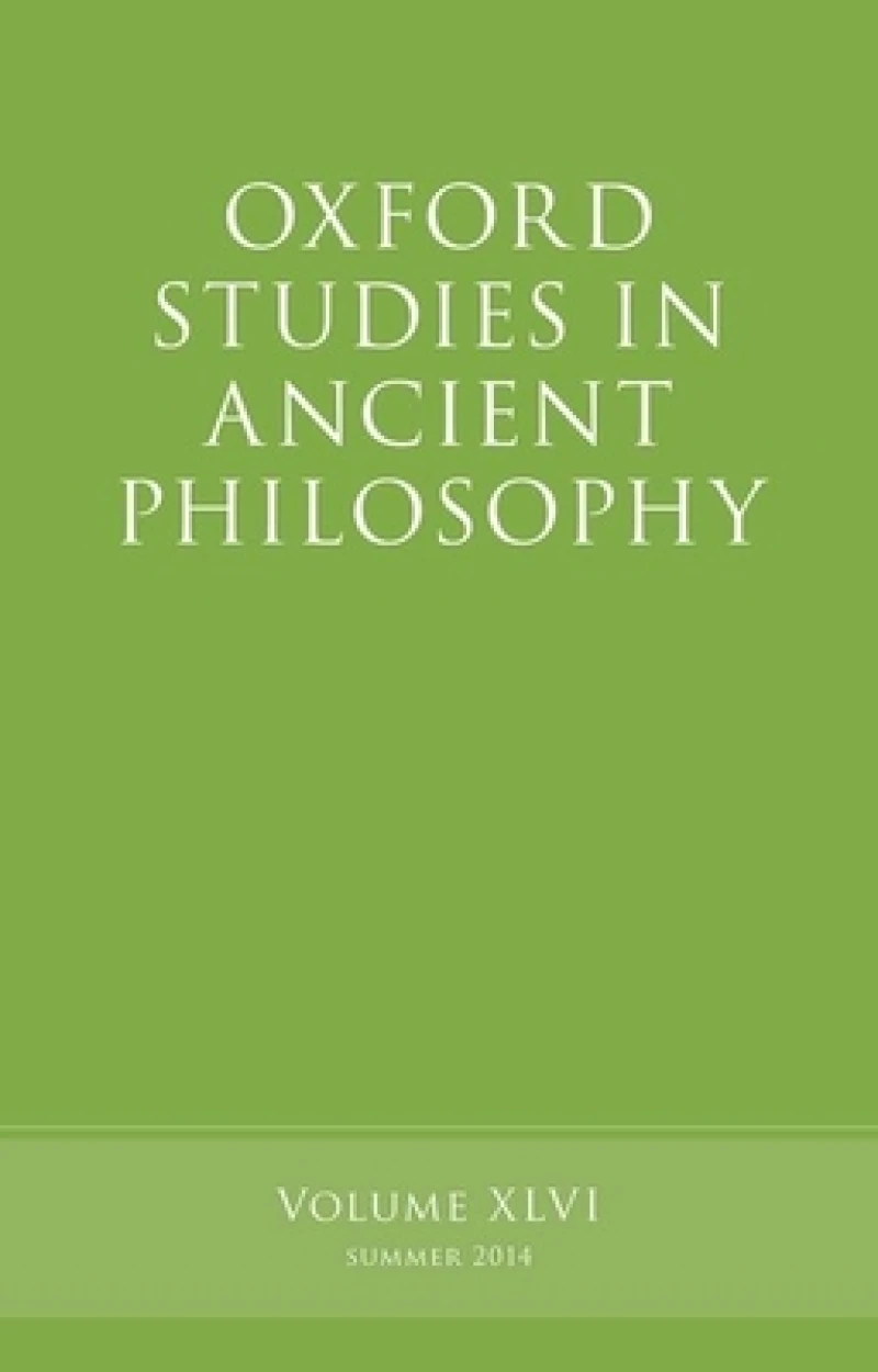 Oxford Studies in Ancient Philosophy, Volume 46