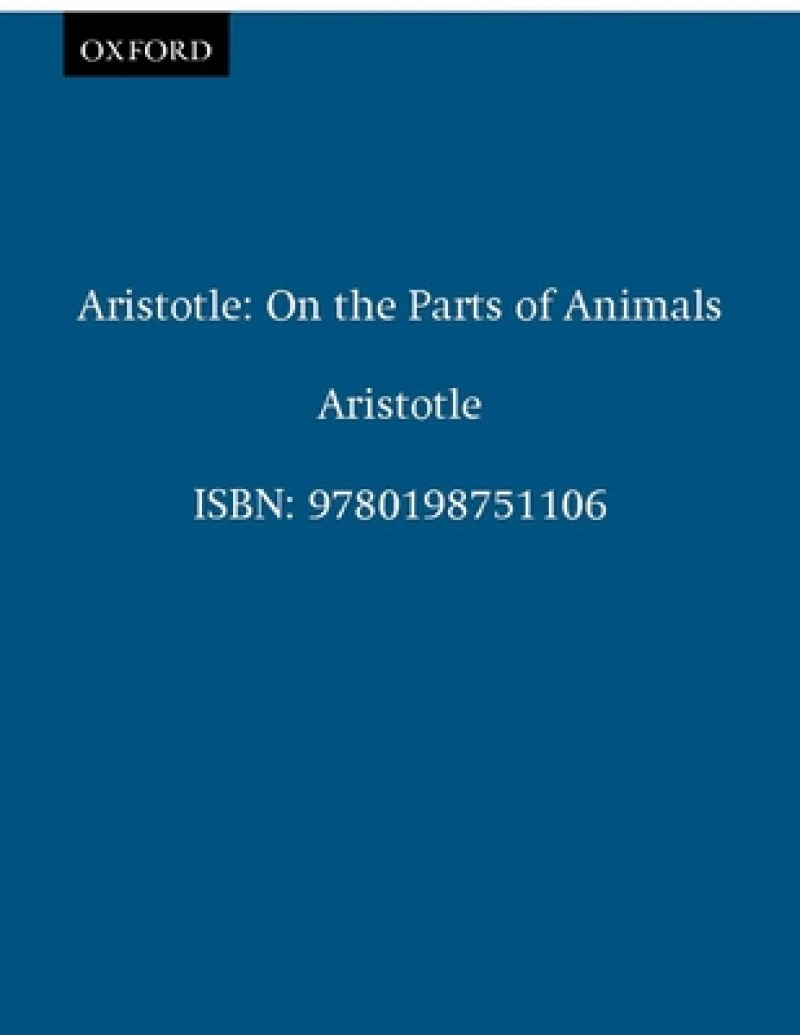 Aristotle: On the Parts of Animals