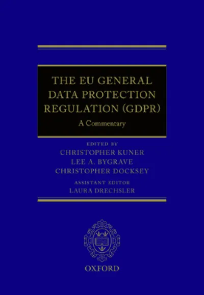 The EU General Data Protection Regulation (GDPR)