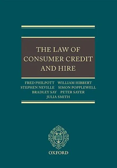 The Law of Consumer Credit and Hire