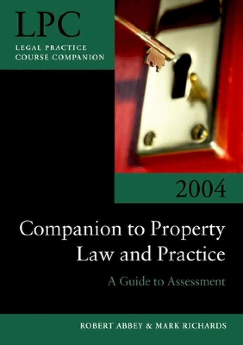 Companion to Property Law and Practice