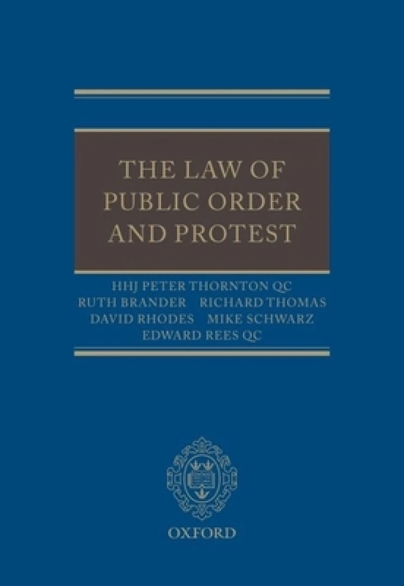 The Law of Public Order and Protest