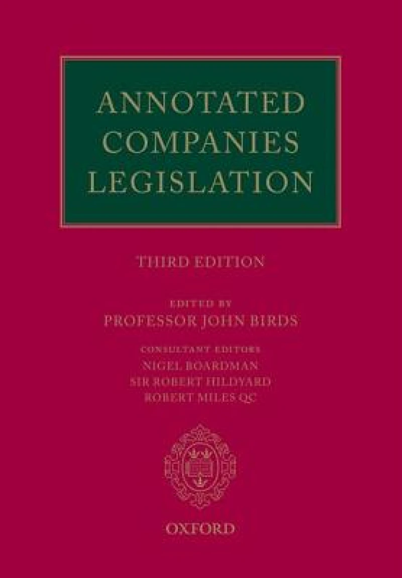 Annotated Companies Legislation