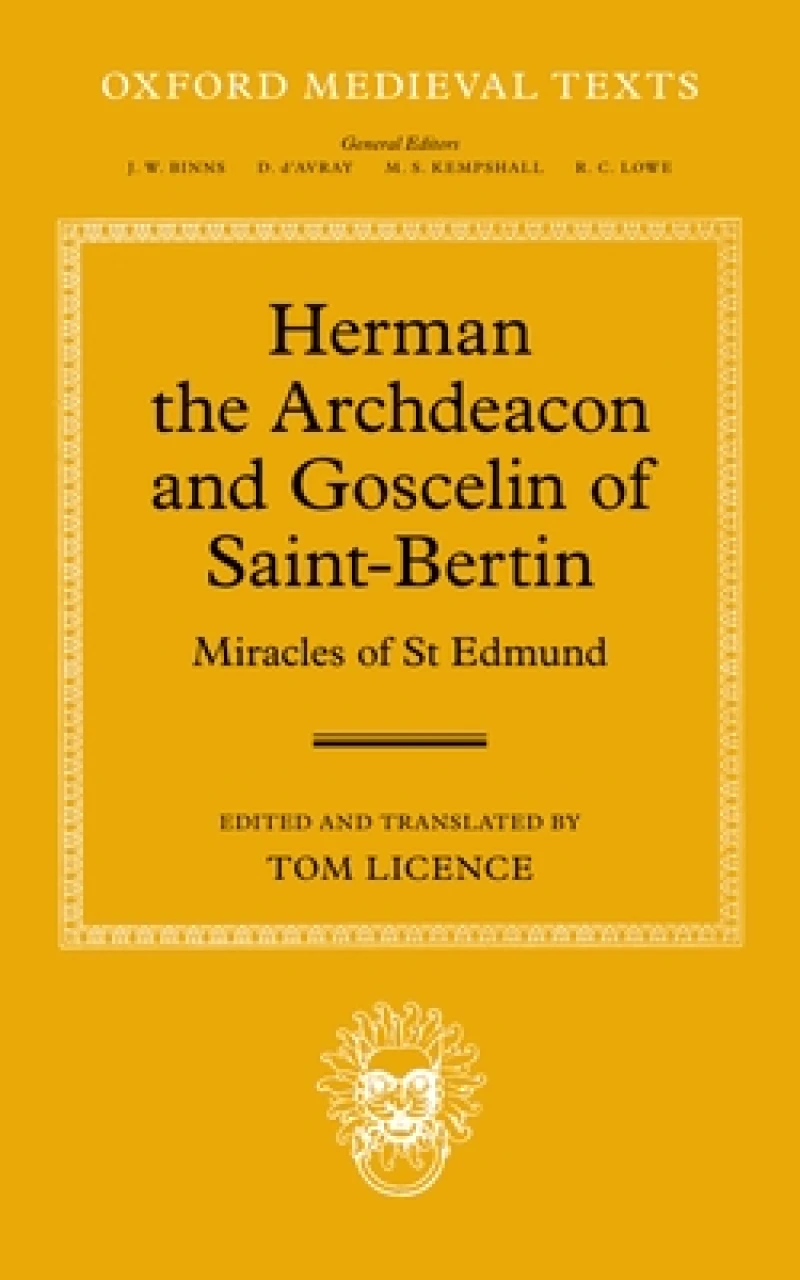 Herman the Archdeacon and Goscelin of Saint-Bertin