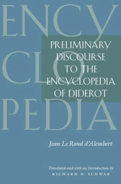 Preliminary Discourse to the Encyclopedia of Diderot