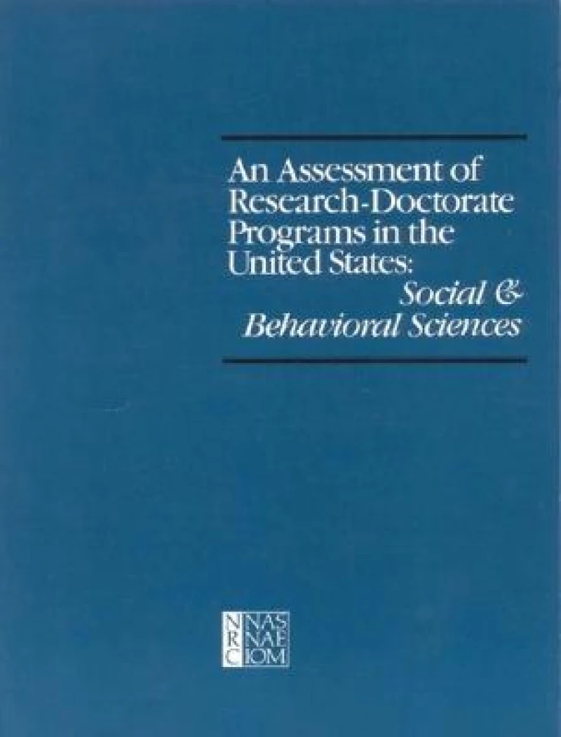 An Assessment of Research Doctorate Programs in the United States