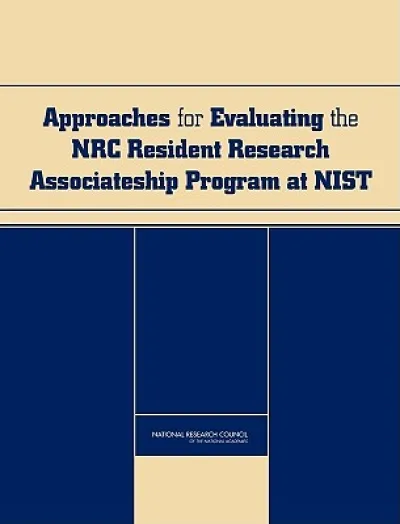 Approaches for Evaluating the NRC Resident Research Associateship Program at NIST