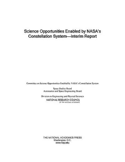 Science Opportunities Enabled by NASA's Constellation System
