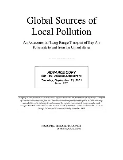 Global Sources of Local Pollution