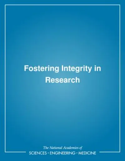 Fostering Integrity in Research