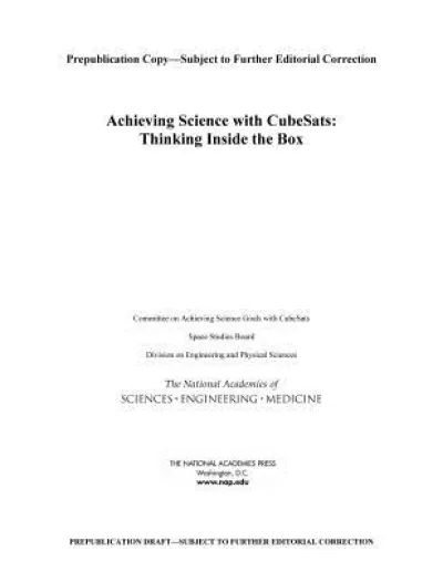 Achieving Science with CubeSats