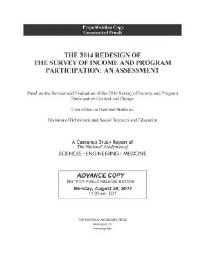 The 2014 Redesign of the Survey of Income and Program Participation