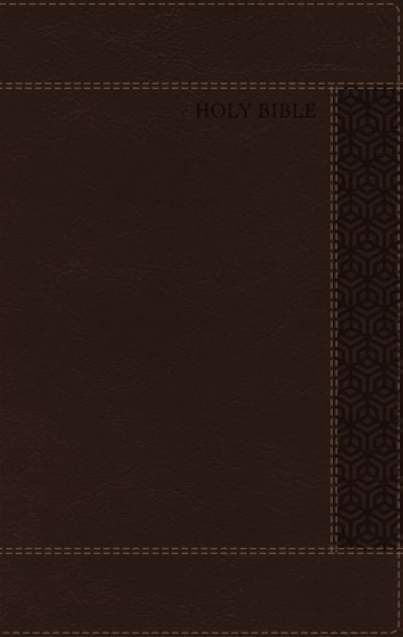 NRSVue, Holy Bible with Apocrypha, Personal Size, Leathersoft, Brown, Comfort Print