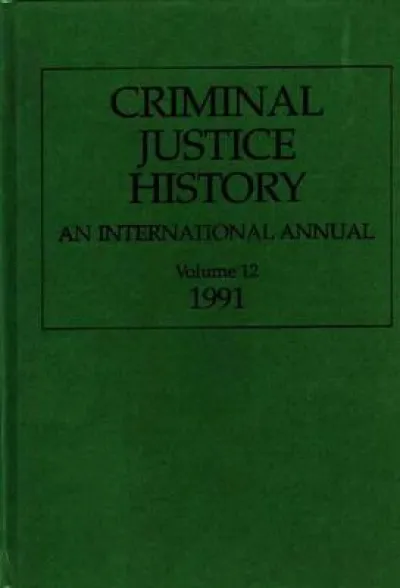 Criminal Justice History