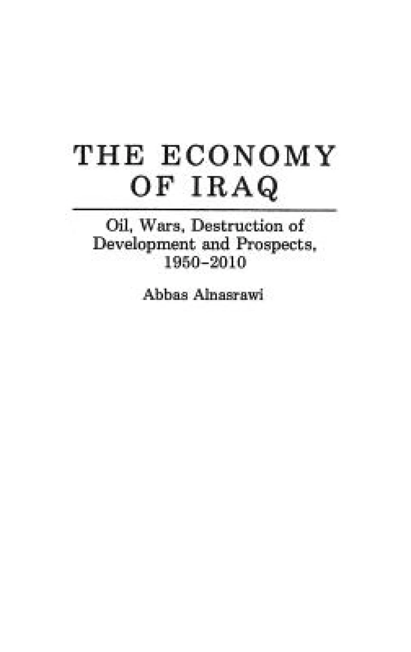 The Economy of Iraq
