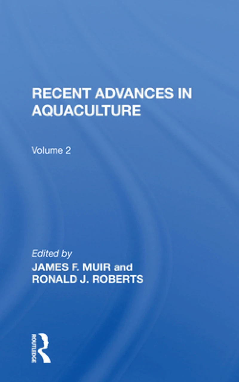 Recent Advances In Aquaculture