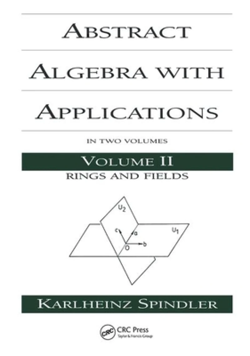 Abstract Algebra with Applications