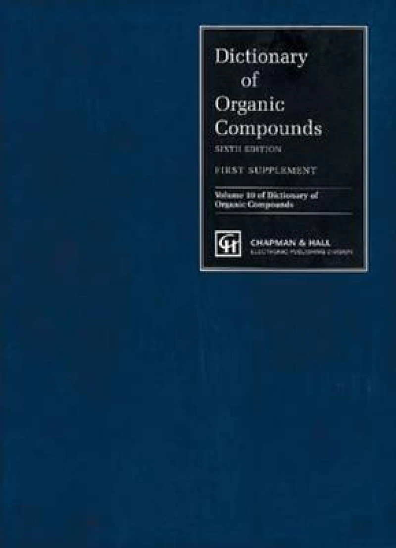 Dictionary of Organic Compounds, Sixth Edition, Supplement 1