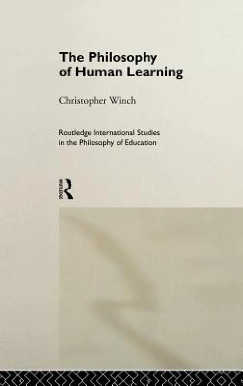 The Philosophy of Human Learning