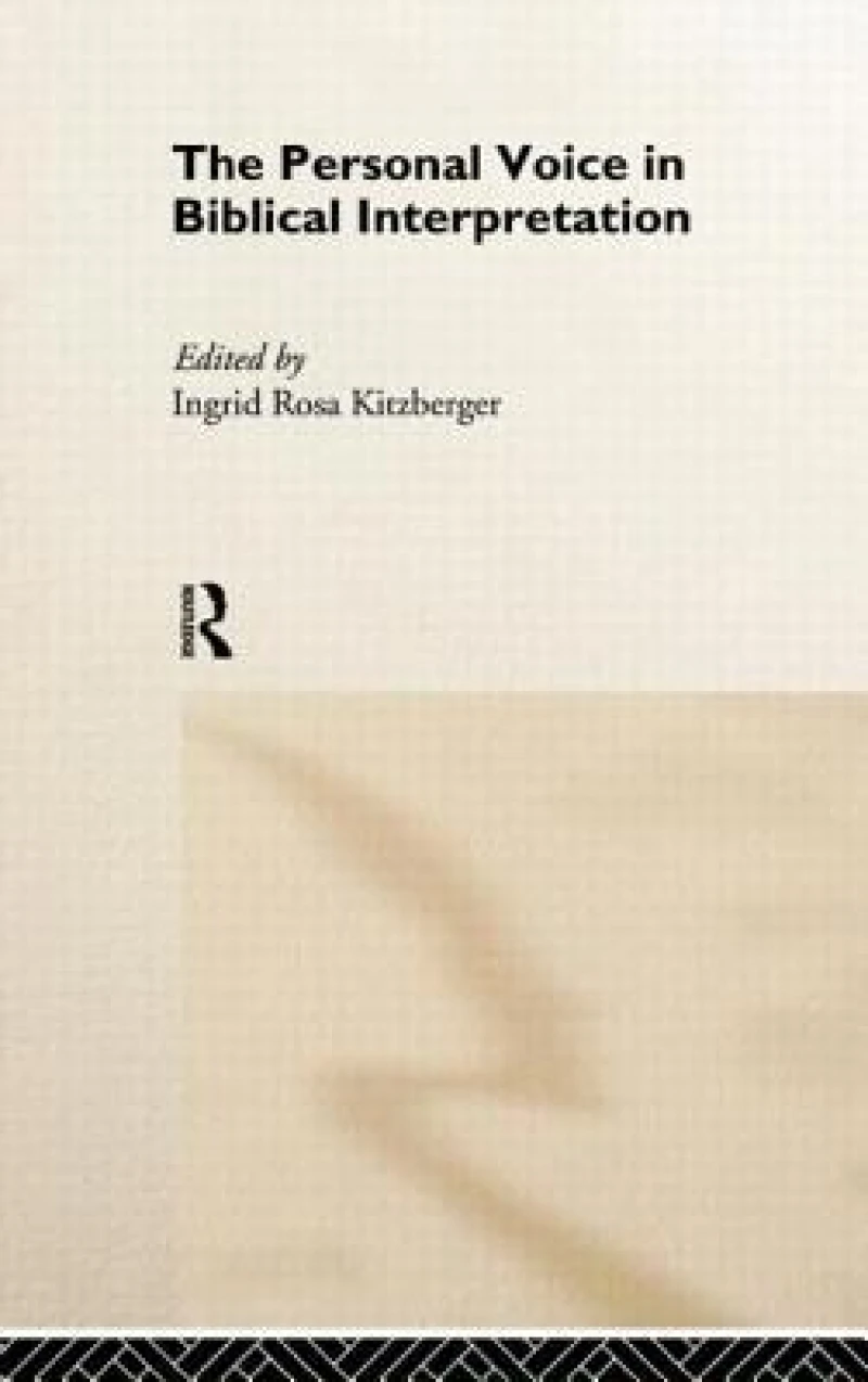 The Personal Voice in Biblical Interpretation