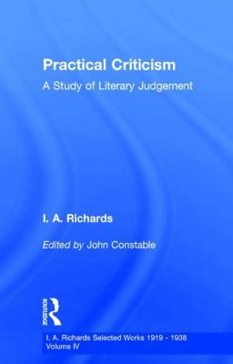 Practical Criticism V 4