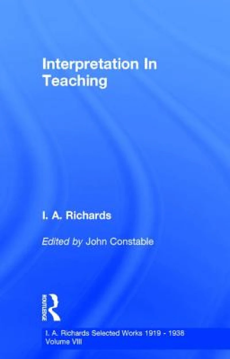 Interpretation In Teaching V 8