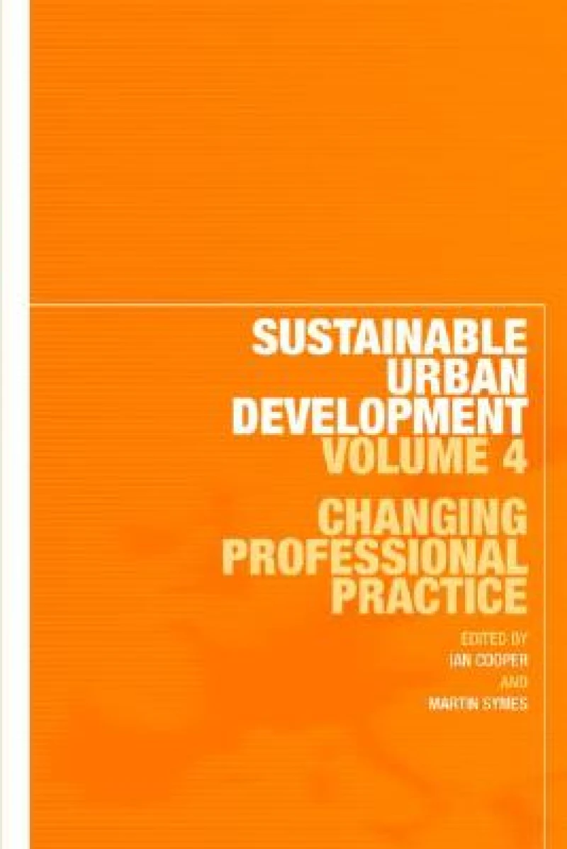 Sustainable Urban Development Volume 4