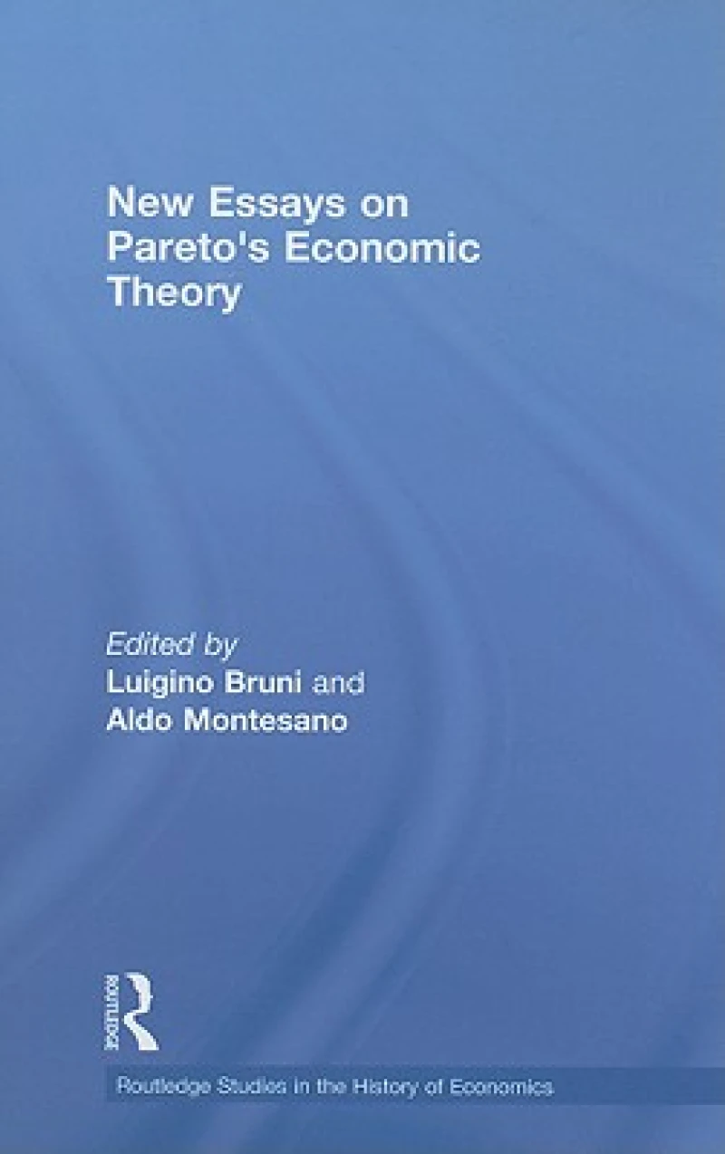 New Essays on Pareto's Economic Theory