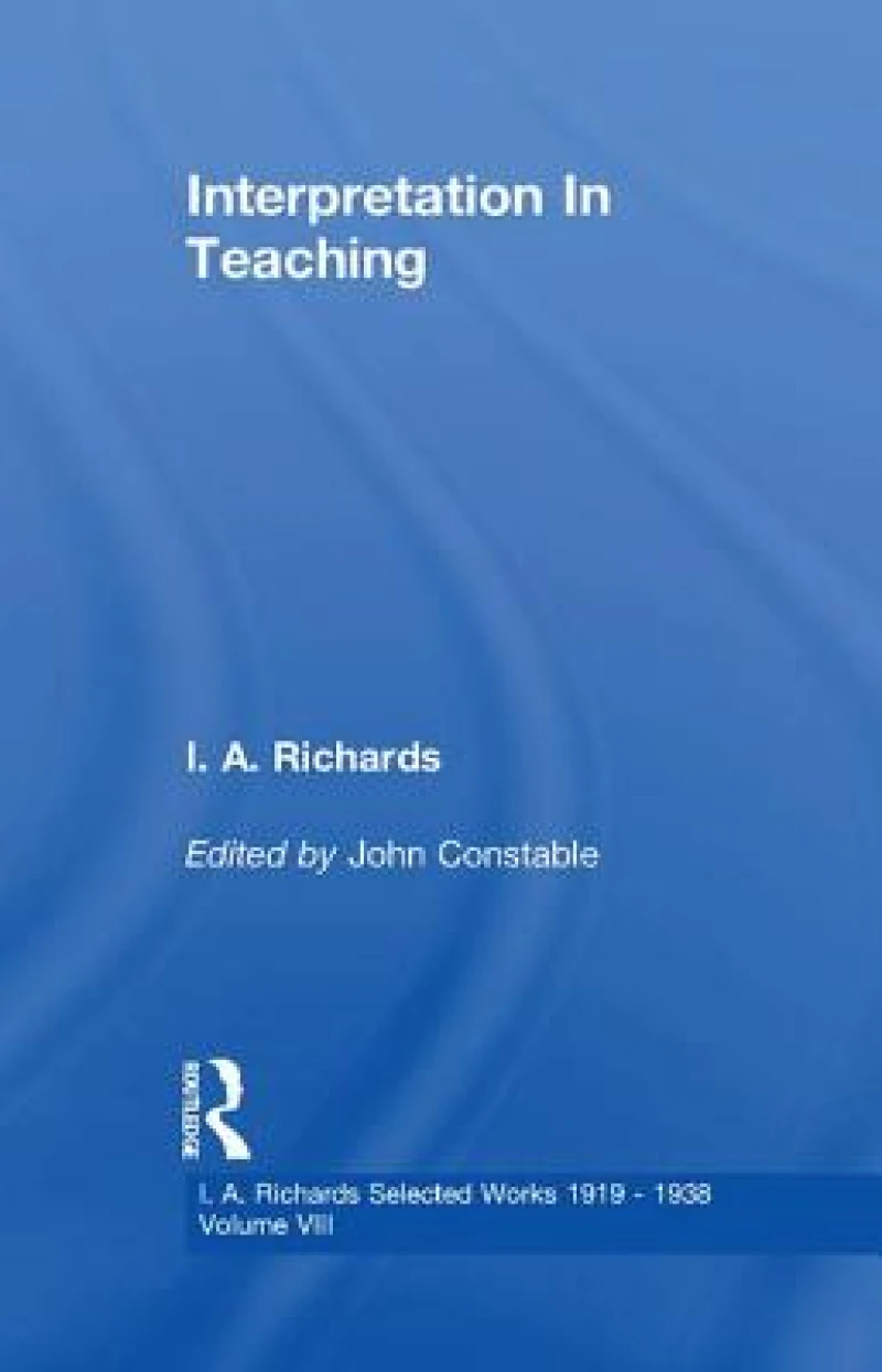 Interpretation In Teaching V 8