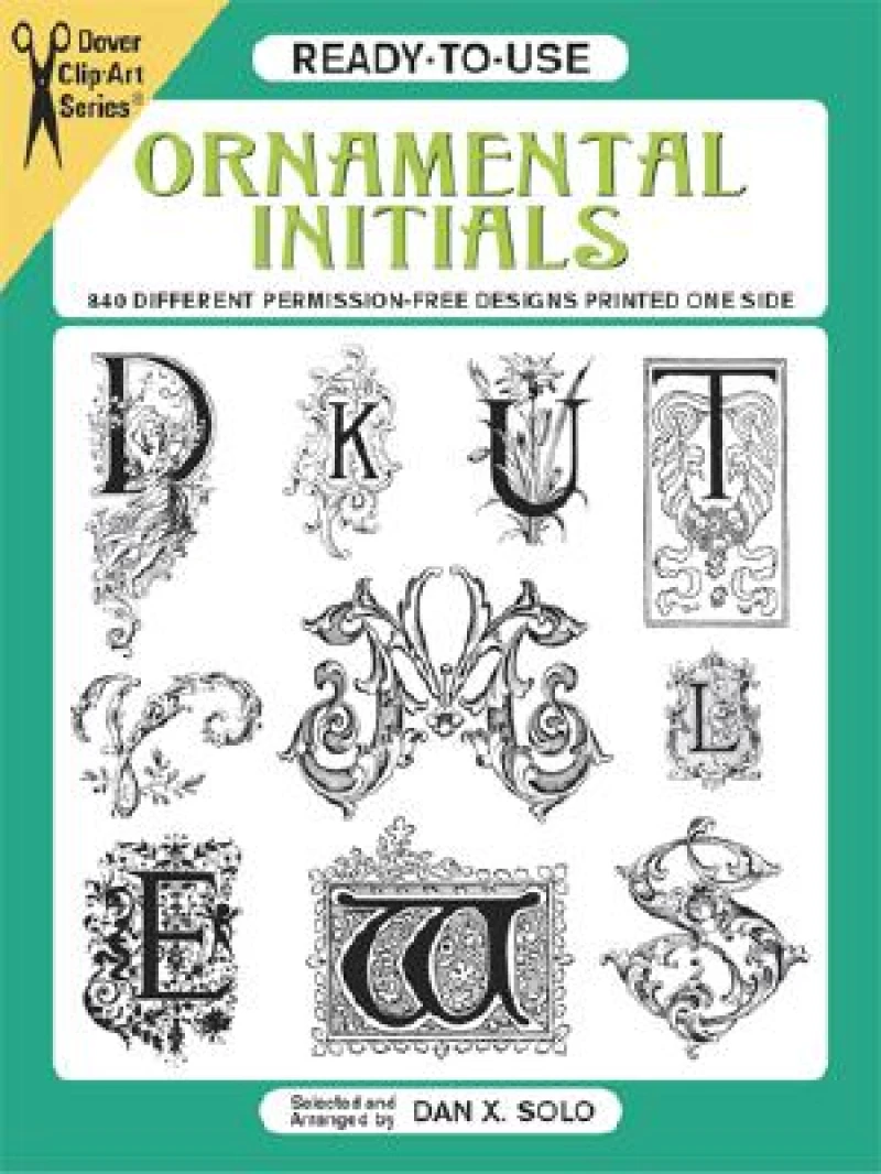 Ready-To-Use Ornamental Initials