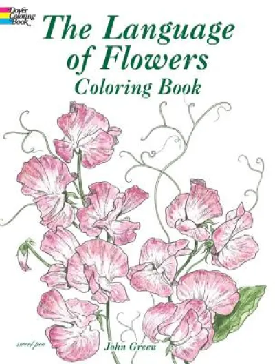 The Language of Flowers Coloring Book