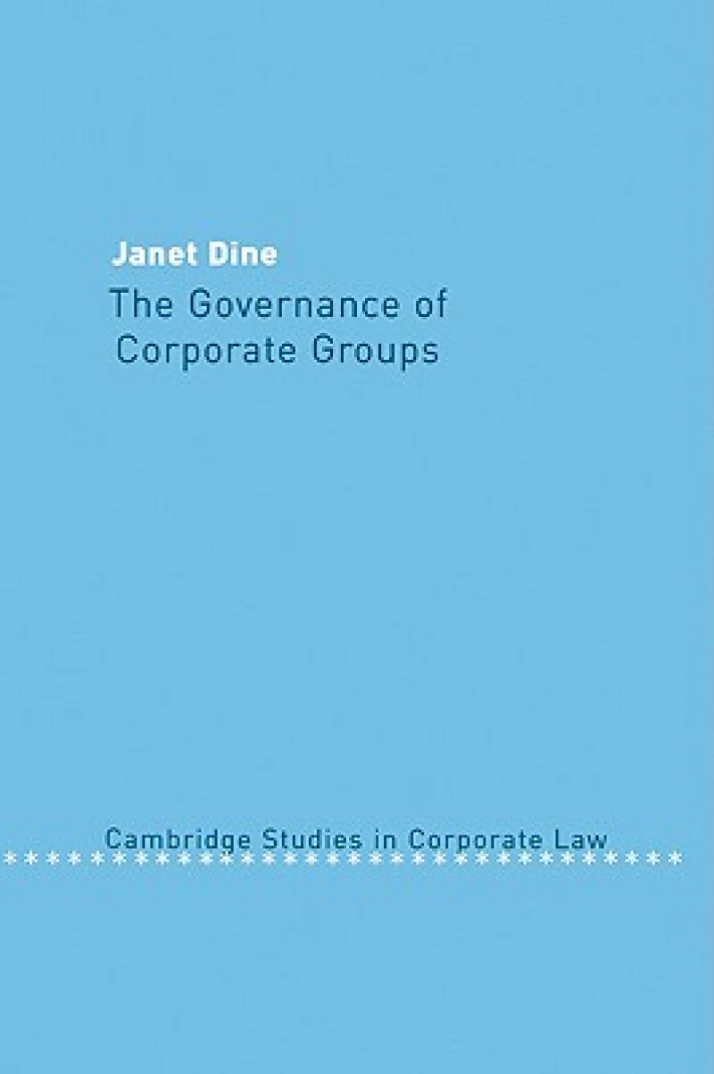The Governance of Corporate Groups