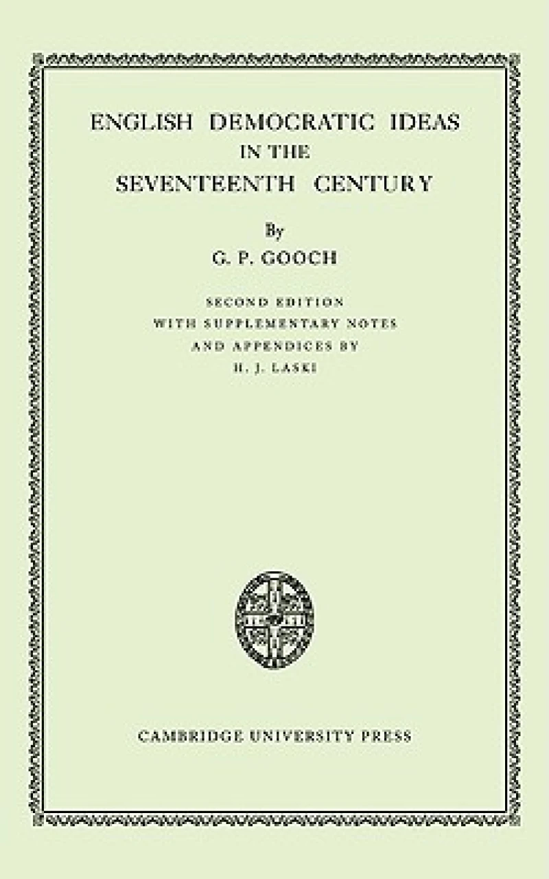 English Democratic Ideas in the Seventeenth Century