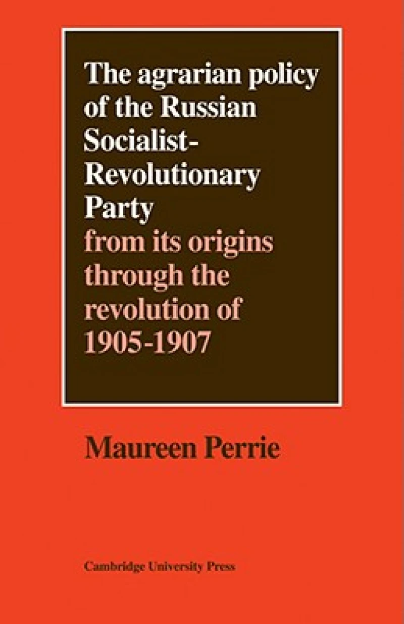 The Agrarian Policy of the Russian Socialist-Revolutionary Party