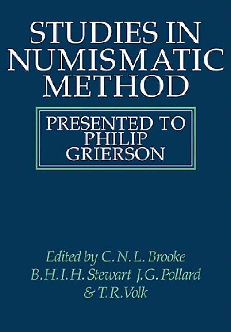 Studies in Numismatic Method