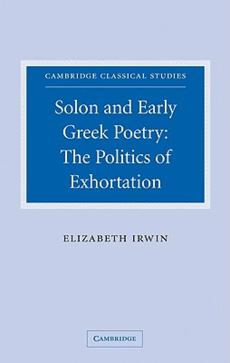 Solon and Early Greek Poetry