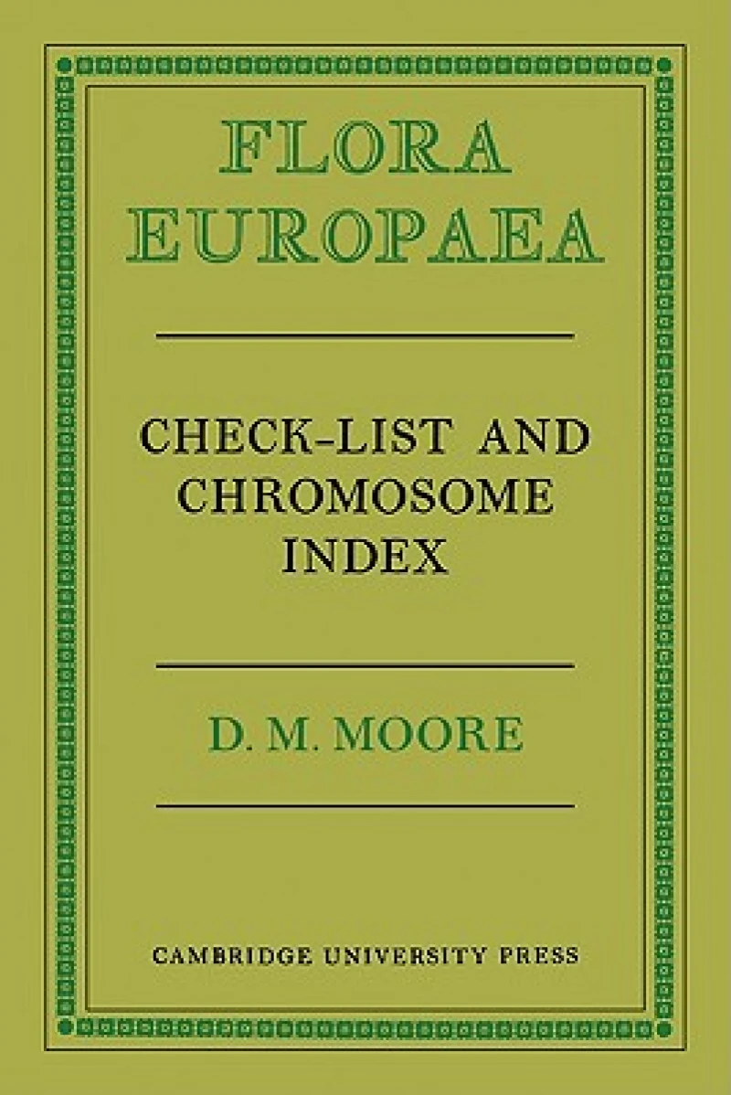 Flora Europaea Check-List and Chromosome Index