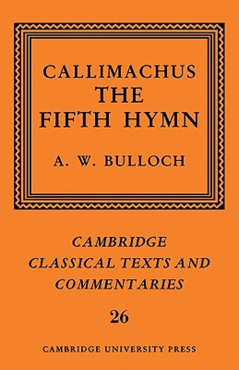 Callimachus: The Fifth Hymn