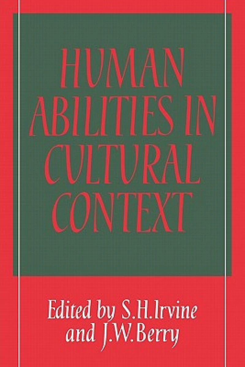 Human Abilities in Cultural Context