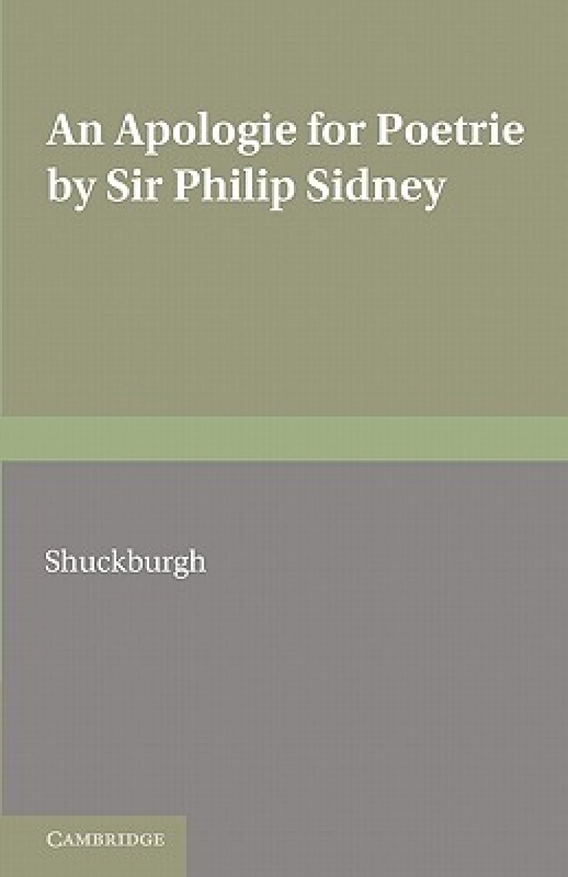 An Apologie for Poetrie by Sir Philip Sidney