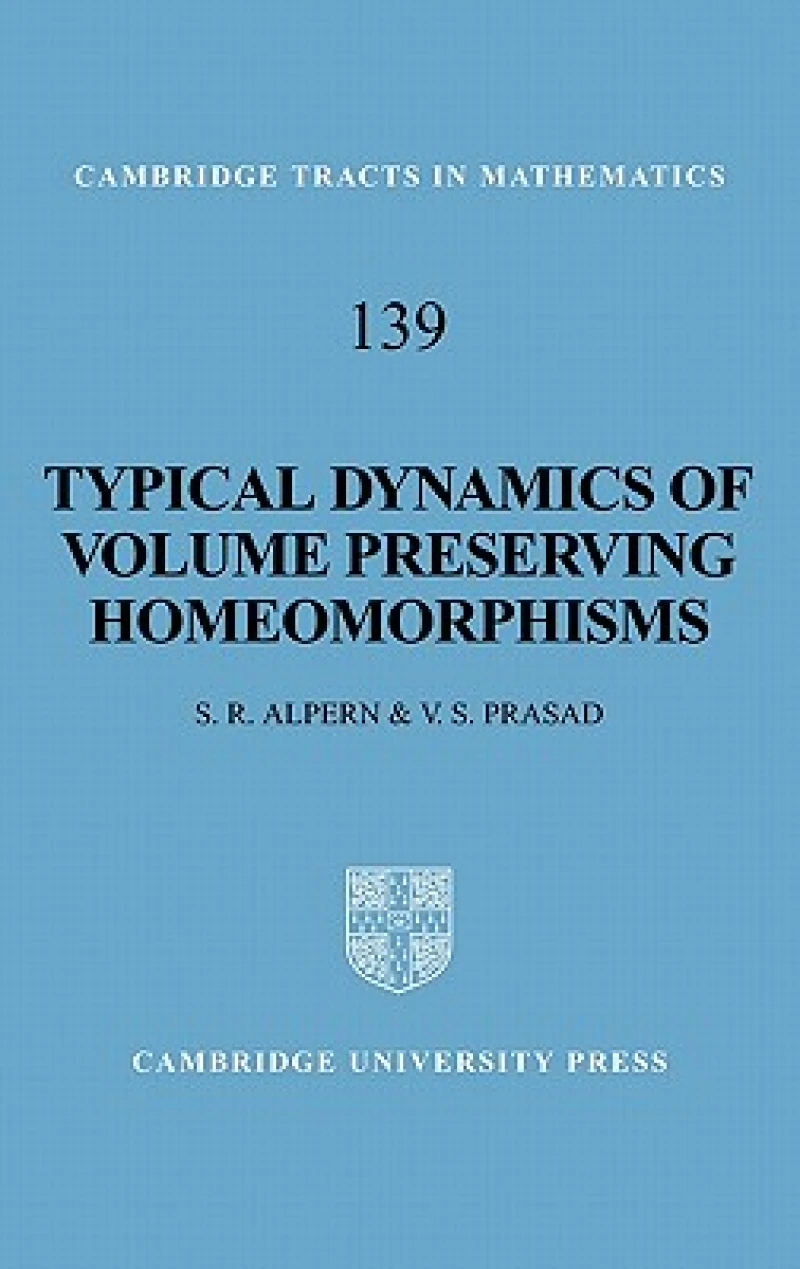 Typical Dynamics of Volume Preserving Homeomorphisms
