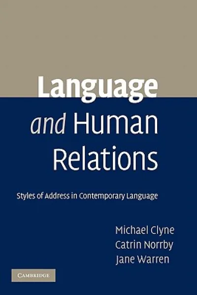 Language and Human Relations