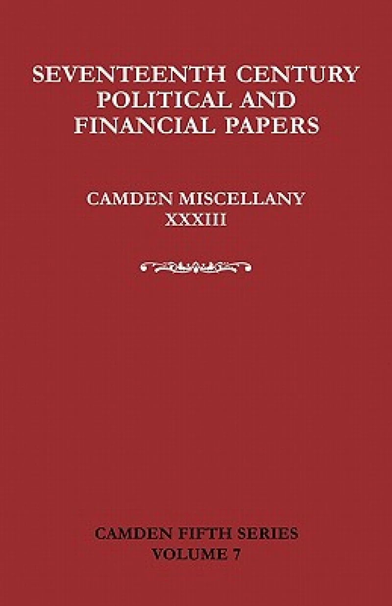 Seventeenth-Century Parliamentary and Financial Papers