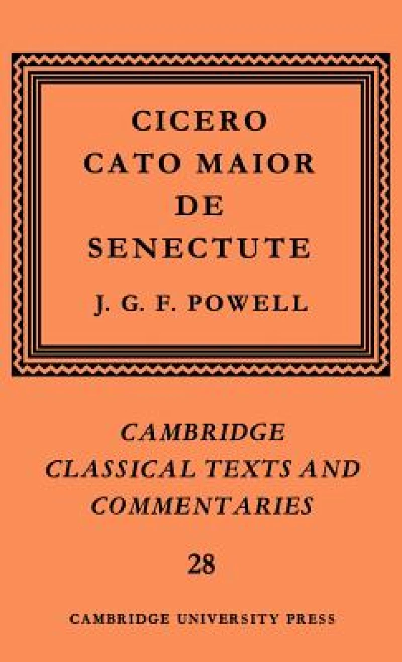 Cicero: Cato Maior de Senectute