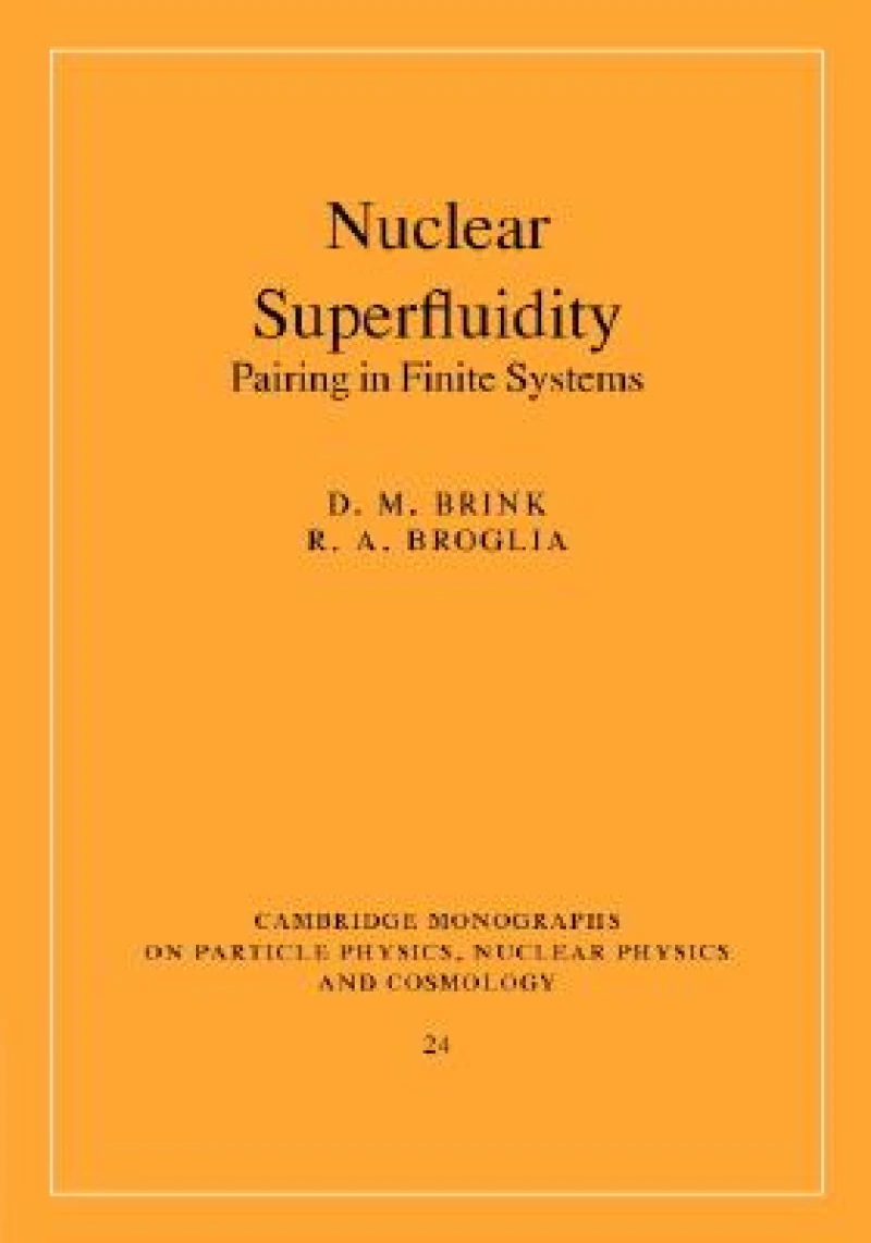 Nuclear Superfluidity
